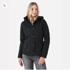 Barbour Millfire Quilted Hooded Jacket